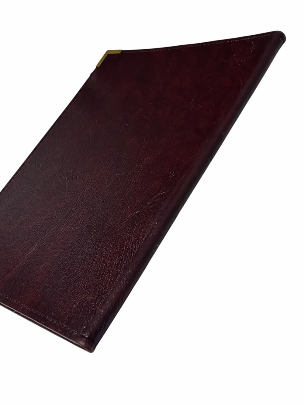 Vintage Hazel Americas Case Maker Padfolio Burgundy Leatherette Portfolio USA
